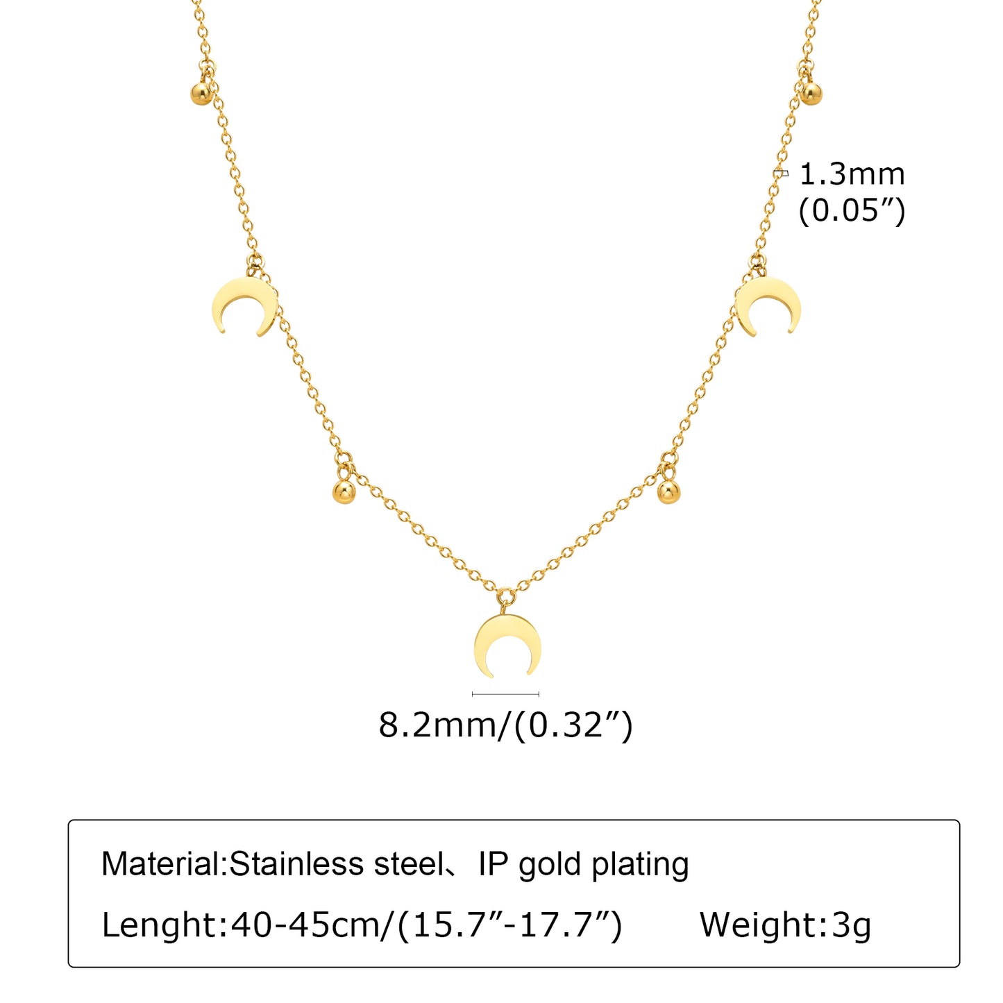 Cross four leaf clover lightning inlay zircon 18k gold plated necklace