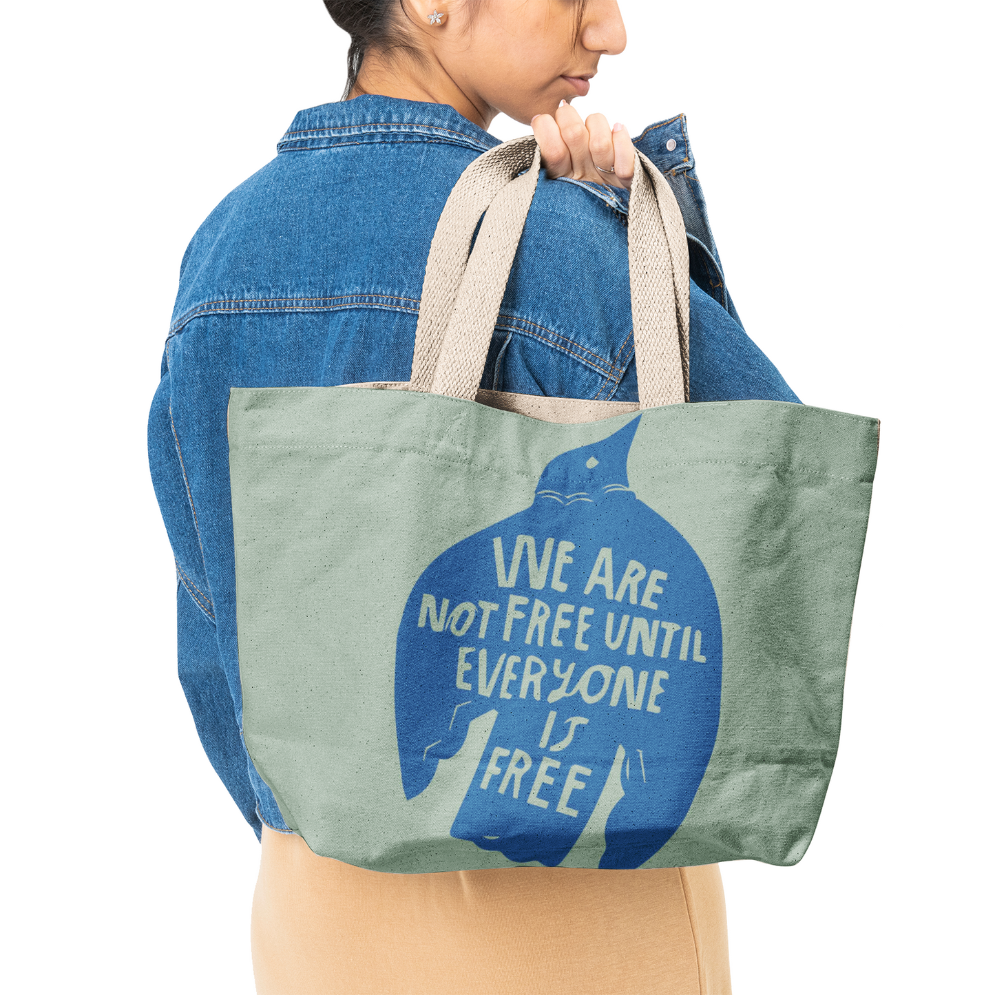 Heavy Duty and Strong Natural Canvas Tote Bags
