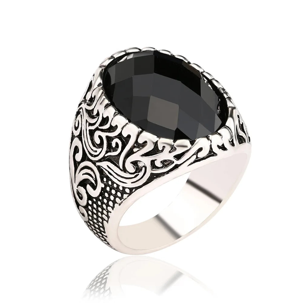 Mens Antique style Gold/Silver Ring