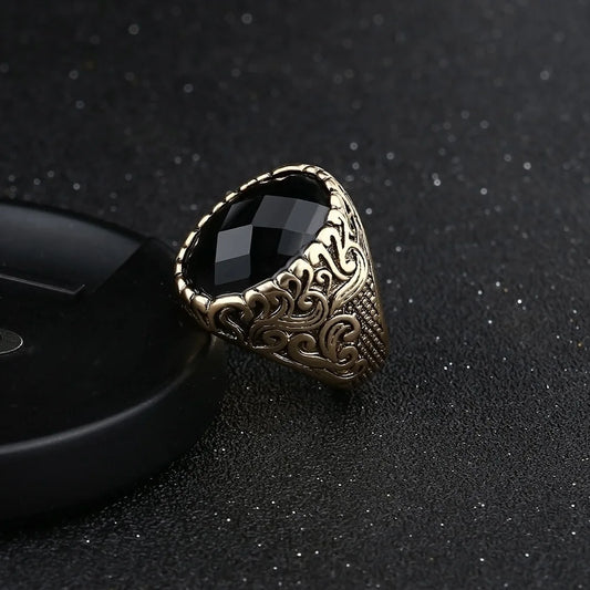 Mens Antique style Gold/Silver Ring
