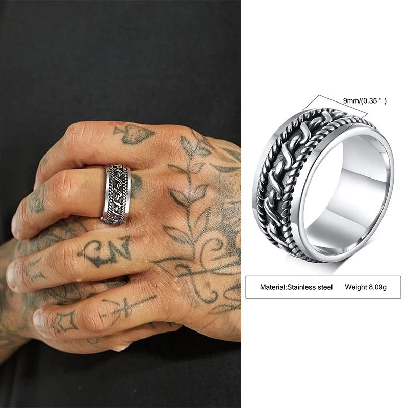 Viking Knot Rune Ring