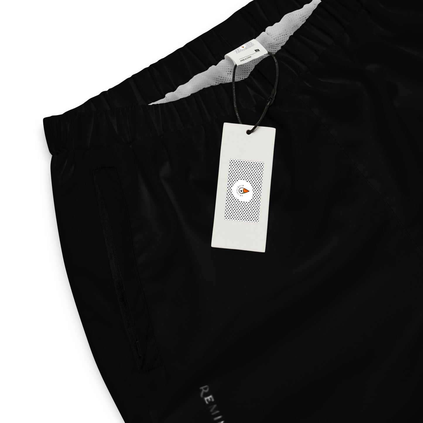 Reminiscence black Unisex track pants