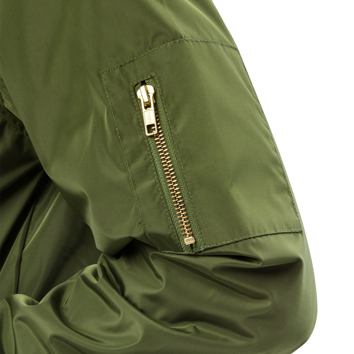 Reminiscence recycled bomber jacket