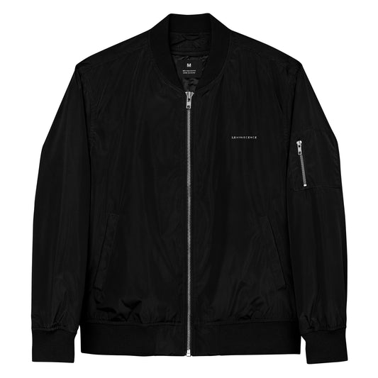 Reminiscence recycled bomber jacket